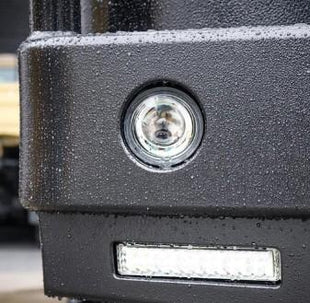 Fuso FGB71 Winch And Low Beam Light Compatible Nudge Bar Kit