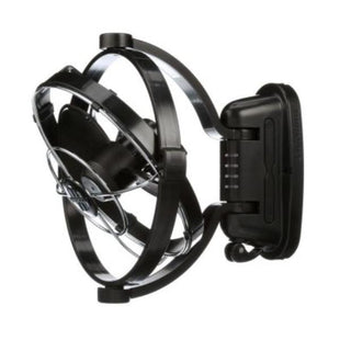 Whitevision / Sirocco  Black Fan 12/24V Fitted To 'B' Pillar Of Crew Cab
