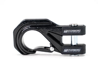 Carbon Winch Hook MegaPro Black rated to 20000lb.