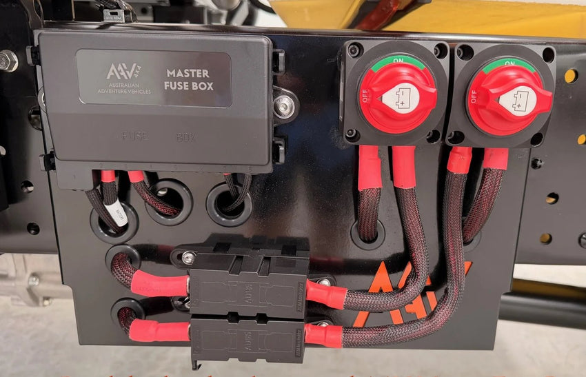 Isuzu Battery Fuse Panel Power Board