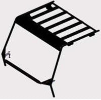 Fuso Fire Truck Alloy Scrub Bar/Roof Pod With Wind Deflector Kit