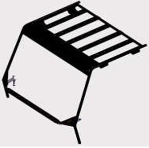 Fuso Fire Truck Alloy Scrub Bar/Roof Pod With Wind Deflector Kit