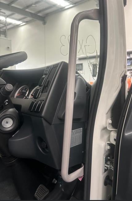 Isuzu NPS 2008+ Extended Grab Handle Fitted