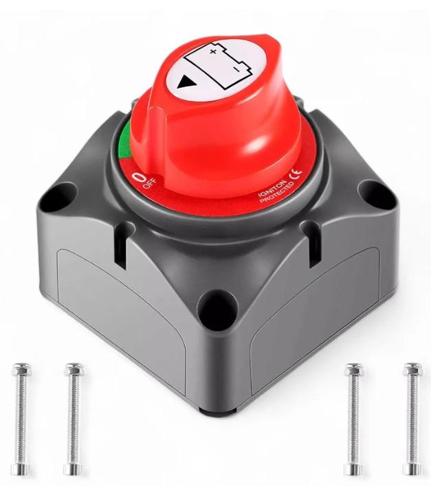Battery Isolator On/Off Switch 275A At 12V