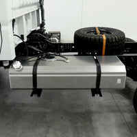 Fuso Canter FGB71 Oem Slim Line Replacement 200Lt Fuel Tank Fitted