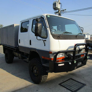 FG637/649 1996-2009 Winch Compatible Bull Bar Ripple Black FITTED