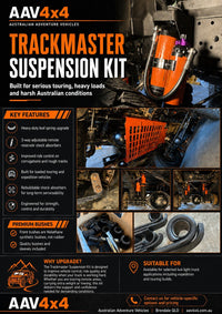 Fuso GX 2011+ TM Suspension F & R Upgrade Multi Leaf+ Remote CS GX KIT