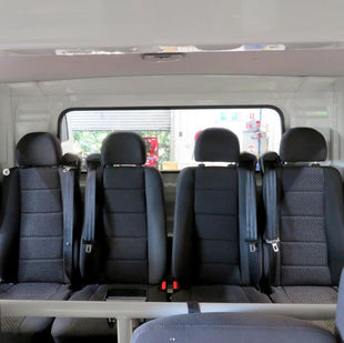 Isuzu Upgraded Four Seat Conversion For Rear, 3 Point Seat Belts Fitted