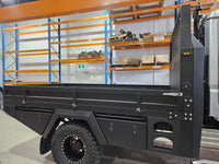 Fuso FGB71 DC AAV Tray with Subframe with 1X 200L Diesel 1X 230L Water