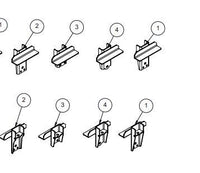 Isuzu NPS Dc 2008+ Kinetic Above Chassis Mount Kit (8+56Pcs) Powdercoated