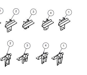 Isuzu NPS Dc 2008+ Kinetic Above Chassis Mount Kit (8+56Pcs) Powdercoated