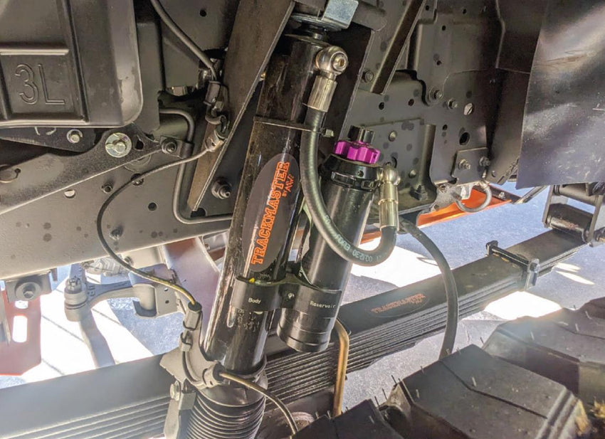 Isuzu NPS 2008+ TM Long Travel Remote Canister Shocks Rear Each