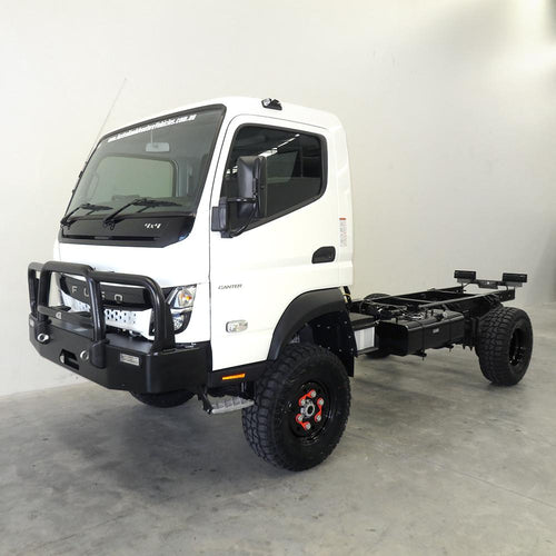 AAV4X4 New Fuso 2026 E6 FGB71 4X4 Single Cab Chassis 6500Gvm-37"AT