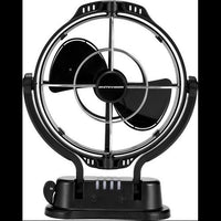 Whitevision / Sirocco  Black Fan 12/24V Fitted To 'B' Pillar Of Crew Cab