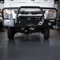 Fuso FGB71 Winch Compatible Bull Bar With Low Beam Lights Fitted
