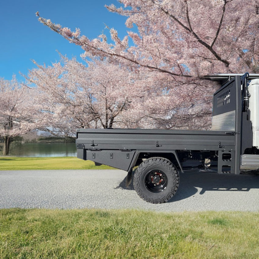 Alloy Tray Suit Fuso DC Mounted On A Sub Frame - Powder Coated