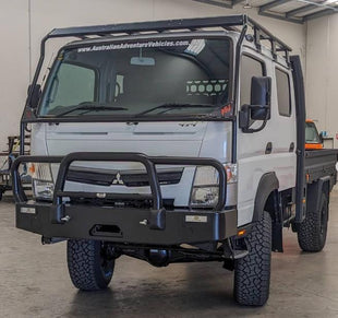 Fuso FGB71/FG84 Dc Alloy Scrub Bar/Roof Pod With Wind Deflector Kit