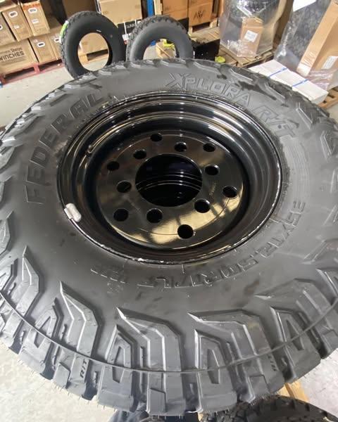 SSW 5 Stud Fuso Wheel + Federal Xplora 35X12.5 R17 137Q