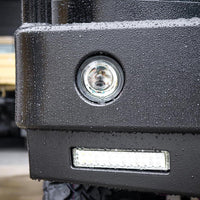 LED 90mm Low Beam Head Lights For Bull Bar - Pair Fitted