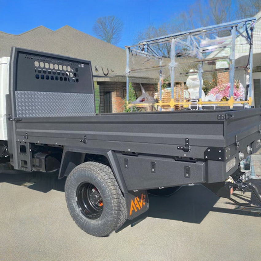 Alloy Tray Suit Fuso Sc Mounted On A Sub Frame - Powder Coated