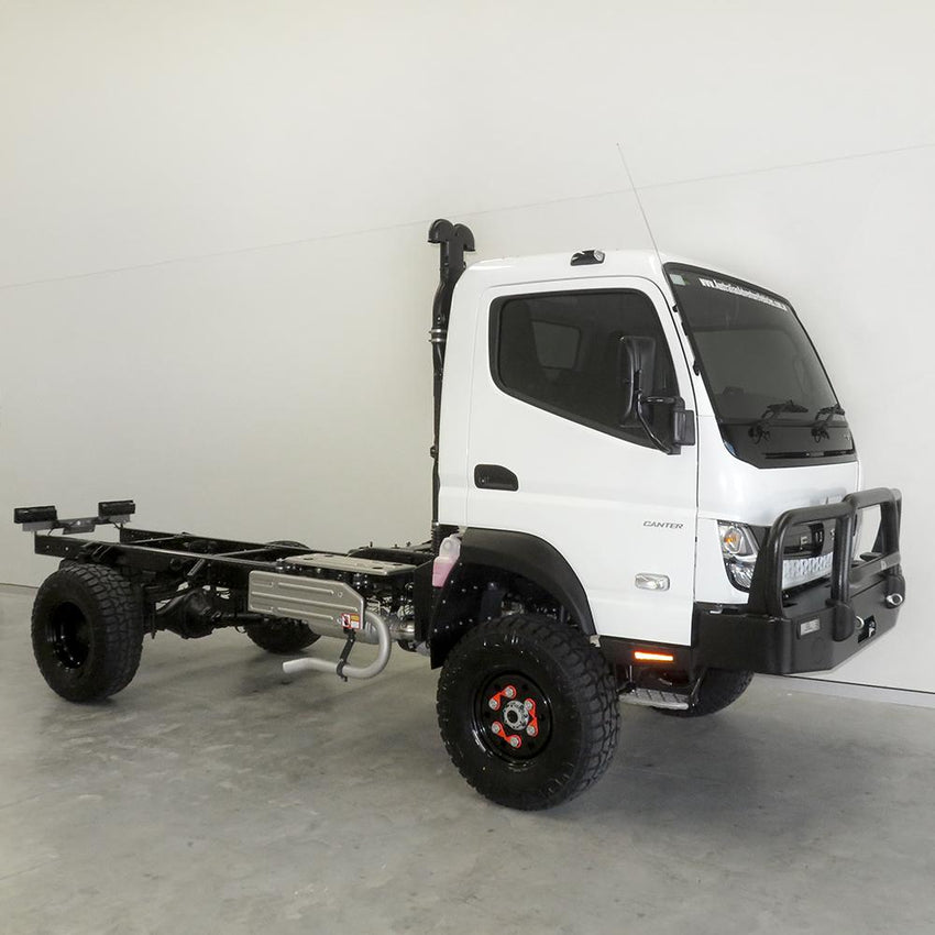 AAV4X4 New Fuso 2026 E6 FGB71 4X4 Single Cab Chassis 6500Gvm 35" Xplora