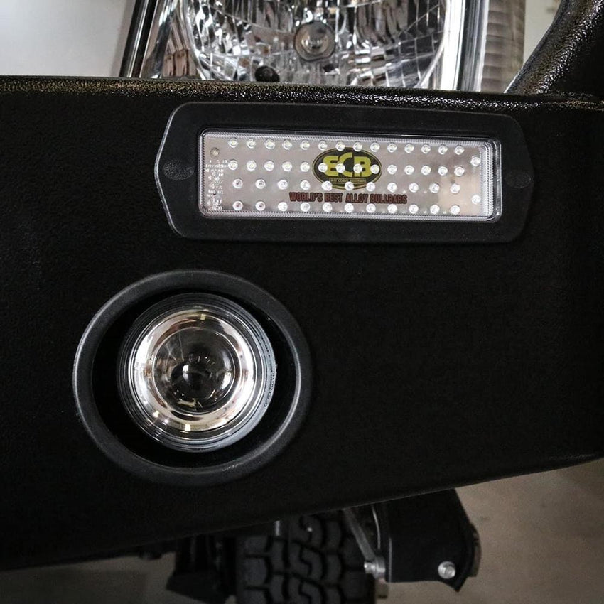 Fuso FGB71 Winch And Low Beam Light Compatible Bull Bar Fitted