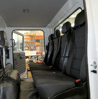 Isuzu Upgraded Four Seat Conversion For Rear, 3 Point Seat Belts Fitted