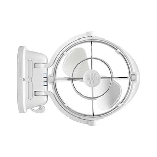 Whitevision / Sirocco White Fan 12/24V Fitted To The 'B' Pillar Of Crew Cab