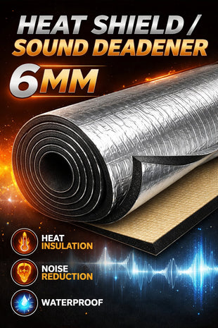 Heat Shield/Sound Deadener 6mm Fitted To Single Cab -All Cabin Floor