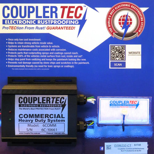 Couplertec Commerical Electronic Rust Proofing Sc/Dc Fitted
