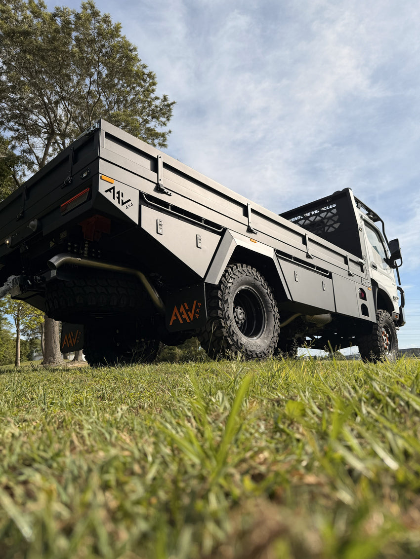 Fuso FGB71 AAV Tray Single Cab  Inc Subframe with 200 & 230L Tanks