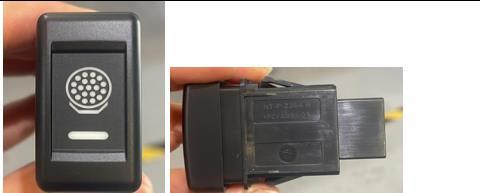 Isuzu Dash 24V Driving Light Switch