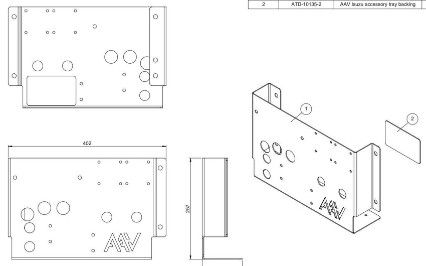 Isuzu Battery Fuse Panel Power Board