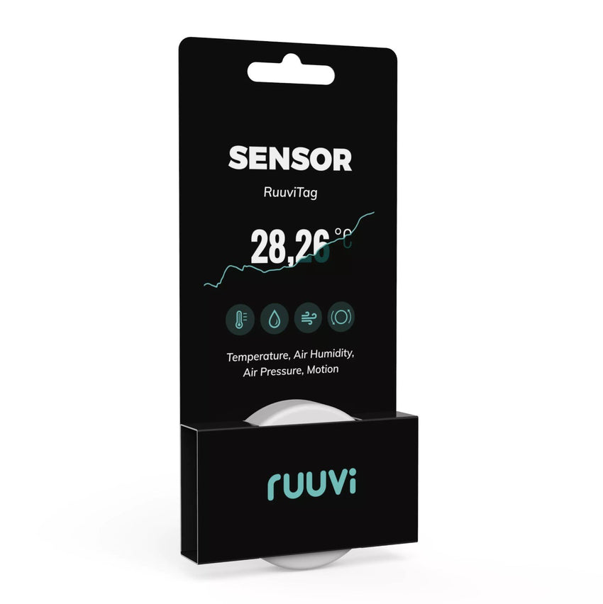 Ruuvitag Bluetooth Sensor for Temperature, Humidity, Air Pressure, etc