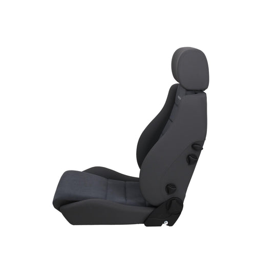 Scheel-mann Seat Drivers Side FITTED BLACK