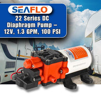 Seaflow Water Pump 12V 22 Series 1.3Gpm