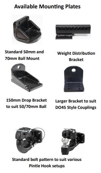 Airsafe Class 6 Low Mount Hitch