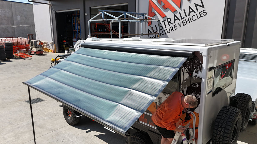 Awnlux Solar Awning Electric 780w 41.3v Supply Only