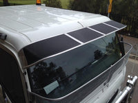 Fuso FGB71 Windscreen Sunvisor - Wide Cab FITTED