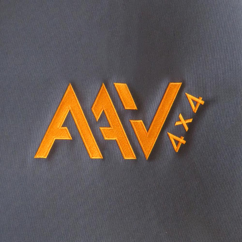 AAV4X4 Stratos+ Arm Rest -Heavy Duty Grey Canvas Front Seat Cover - Pair