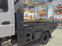 Fuso Tray Dual Cab Inc Subframe with 200 & 230L Tanks