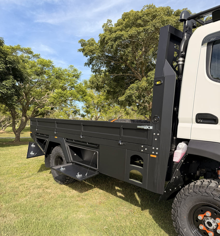 Fuso FGB71 AAV Tray Single Cab  Inc Subframe with 200 & 230L Tanks