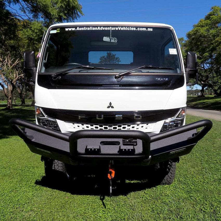Fuso FGB71 Winch And Low Beam/ Factory Fog Compatible Bull Bar Fitted