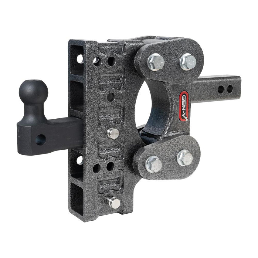 Gen-Y 7.5" Drop 4500 Kg Torsion-Flex Hitch & Single Ball (50 Mm)