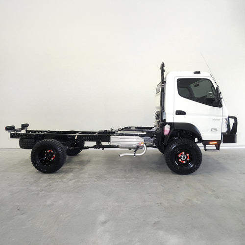 AAV4X4 New Fuso FGB71 4X4 Single Cab Chassis 6500Gvm 37" Xplora