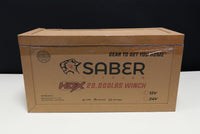 Saber HDX Winch Unfitted 24V 20,000Lb 12mm x 25m Synth