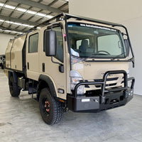Isuzu NPS 2008+ Bull Bar 2024 Design Winch And Light Compatible - Fitted