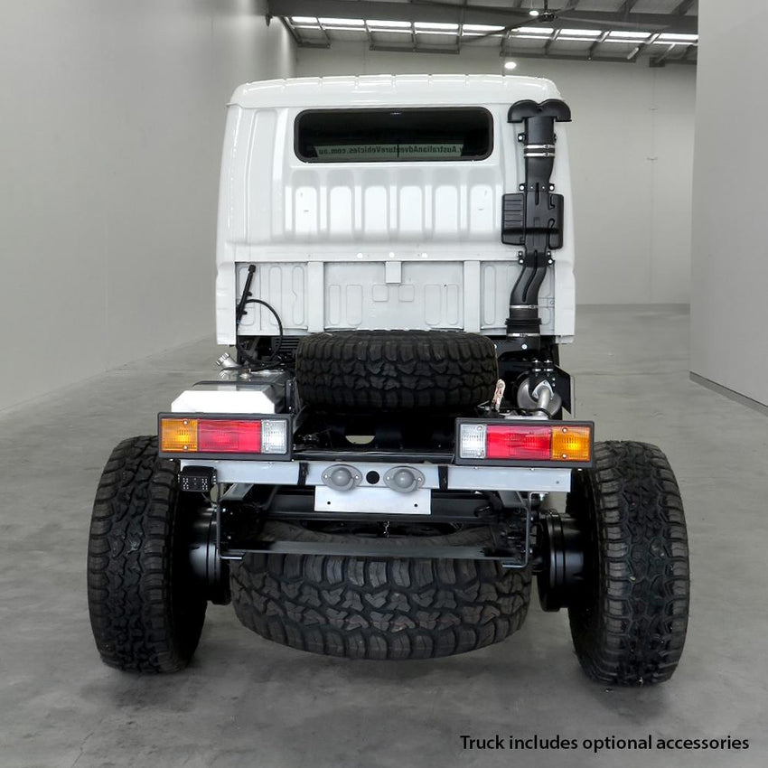 AAV4X4 New Fuso FGB71 4X4 Crew Cab Chassis 4500Gvm-37"MT