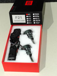 Upgraded LED H1 12V&24V 110W F21 for off road use only