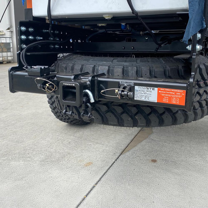 Fuso FGB71 Towbar 4500Kg Rated, Ecu Box & 7 Pin Flat Trailer Plug Fitted